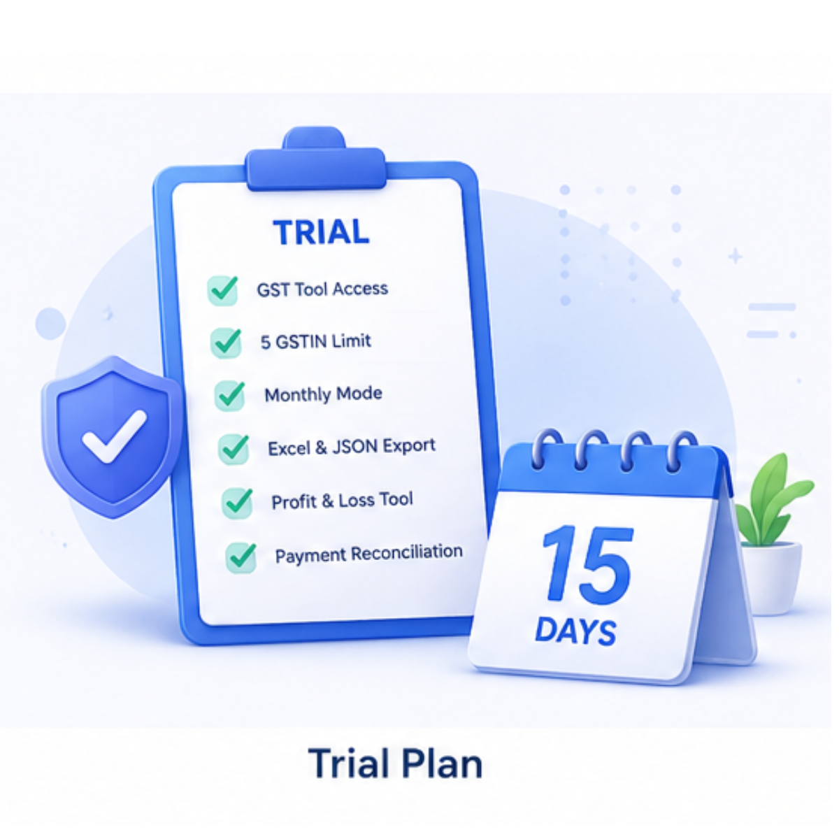 Trial plan illustration
